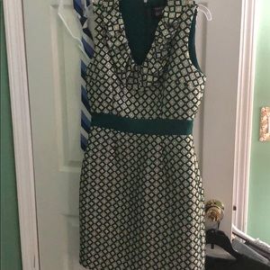 ModCloth x Anna Sui green dress